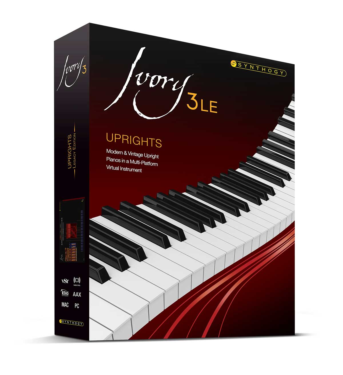 SYNTHOGY Ivory 3 LE Uprights (Modern / Vintageバンドル) アップグレード版 From Ivory II Upright Pianos シンソジー [メール納品 代引き不可]