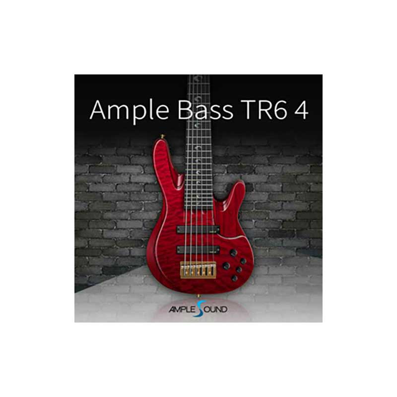 AMPLE SOUND AMPLE BASS TR6 4 ソフト音源　6弦ベース音源 アンプル・サウンド C7726[メール納品 代引き不可]