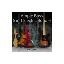 AMPLE SOUND AMPLE BASS 5 in 1 ELECTRIC BUNDLE ソフト音源 エレキベース音源 バンドル アンプル・サウンド C772...