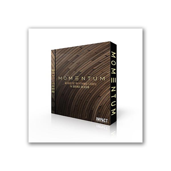 IMPACT SOUNDWORKS MOMENTUM - ACOUSTIC RHYTHMIC LOOPS アップグレード版 ソフト音源 『MOMENTUM - PERCUSSIVE SOUND DESIGN』をお持ちの方向け インパクトサウンドワークス B6405[メール納品 代引き不可]
