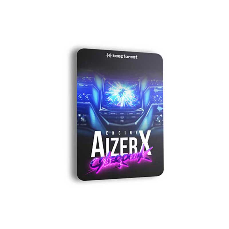 [特価 2025/11/29迄] KEEPFOREST AIZERX - HYBRID CYBERPUNK TOOLKIT ソフト音源 キープフォレスト B7056[メール納品 代引き不可]
