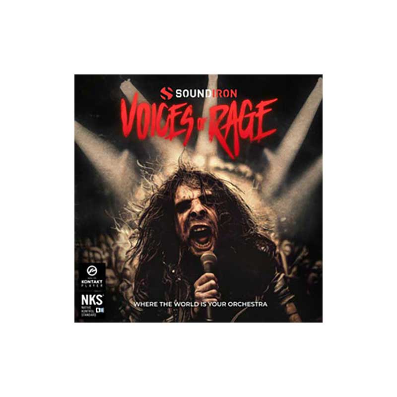 [特価 2025/11/29迄] SOUNDIRON VOICES OF RAGE 2.0 ソフト音源 サウンドアイアン C0200[メール納品 代引き不可]