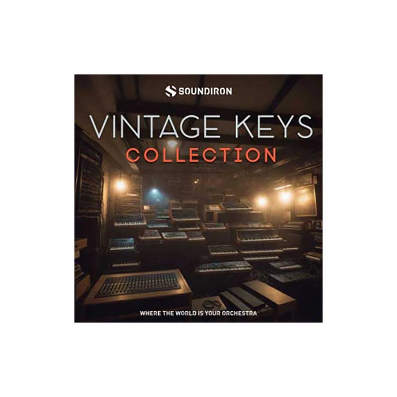 [特価 2025/11/29迄] SOUNDIRON VINTAGE KEYS COLLECTION ソフト音源 サウンドアイアン C5806[メール納品 代引き不可]