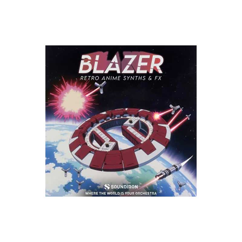 [特価 2025/11/29迄] SOUNDIRON Blazer - Retro Anime FX ソフト音源 サウンドアイアン C8689[メール納品 代引き不可]