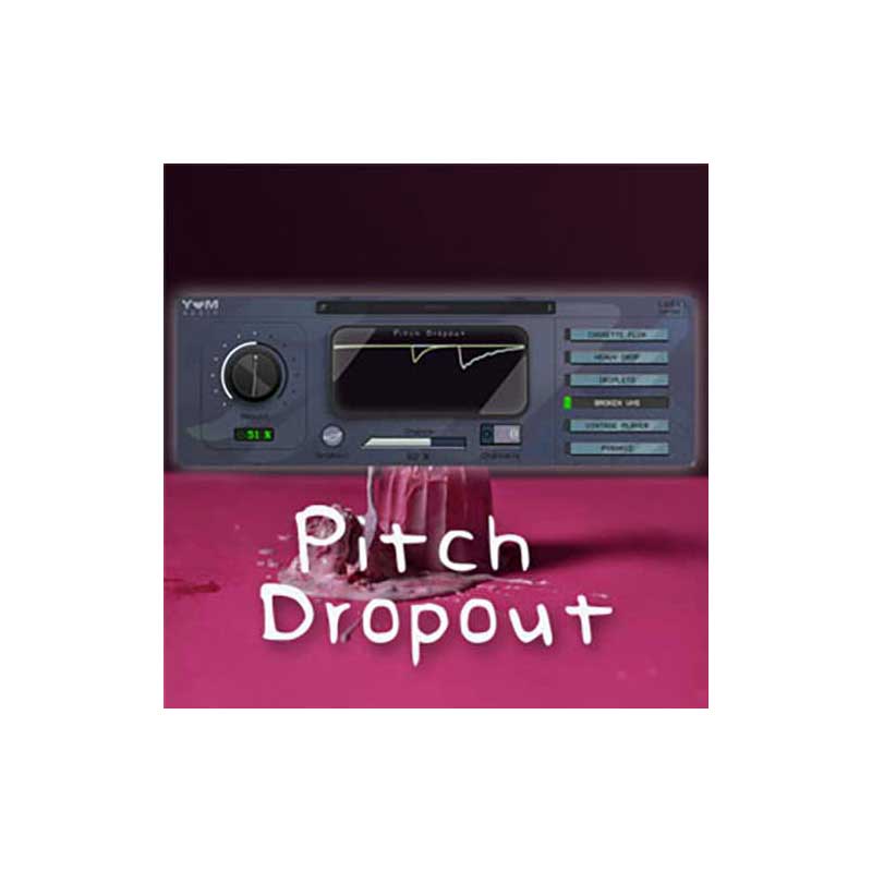 [特価 2025/12/02迄] YUM AUDIO LOFI - PITCH DROPOUT プラグインエフェクト B7423[メール納品 代引き不可]