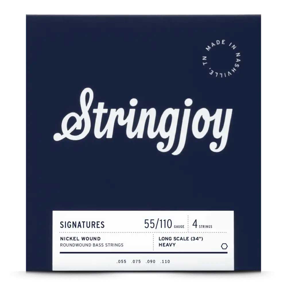Stringjoy SJ-BA55110LS ニッケルワウンド 055-110 エレキベース弦 ロングスケール シグネチャーシリーズ ストリングジョイ