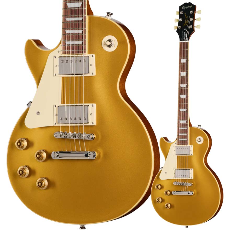 【新品弦張替済】Epiphone レスポール スタンダード エボニー レフティー Epiphone Les Paul Standard 50s Bigsby Ebony (エボニー) エレキ
