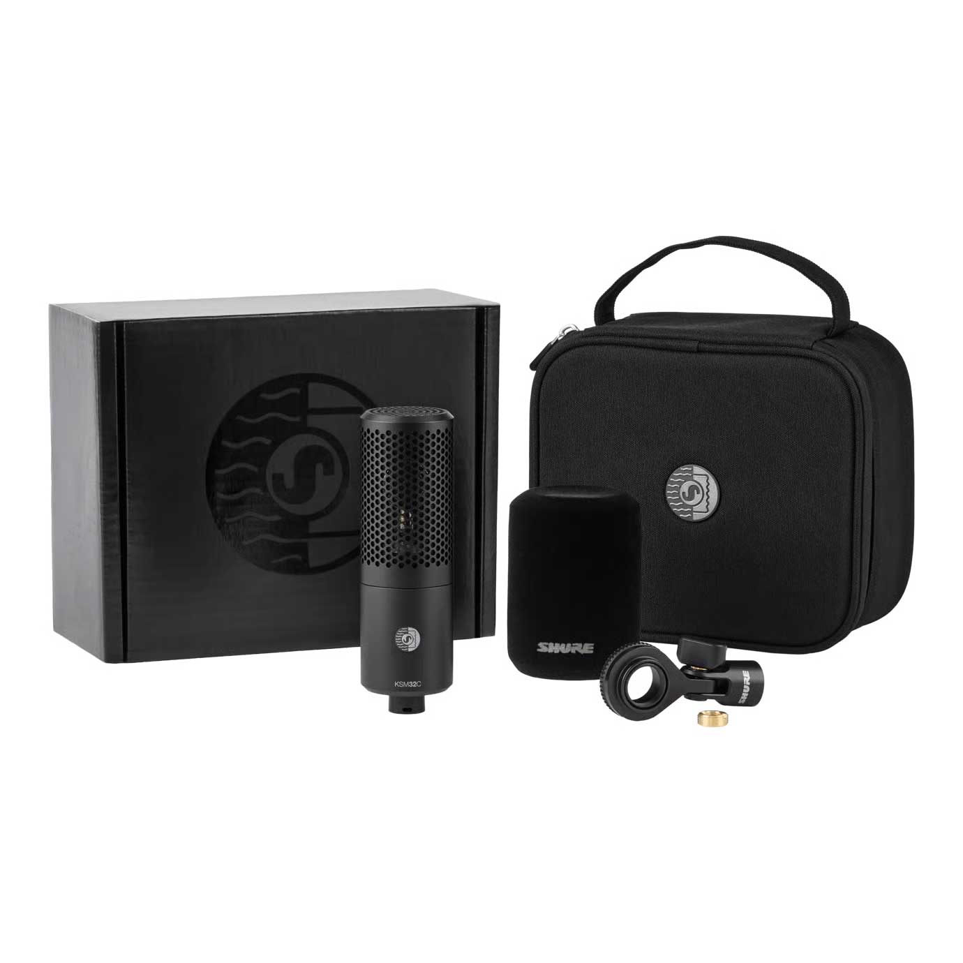SHURE KSM32C ステージキット カーディオイド コンデンサーマイク シュア KSM32C/HM-J