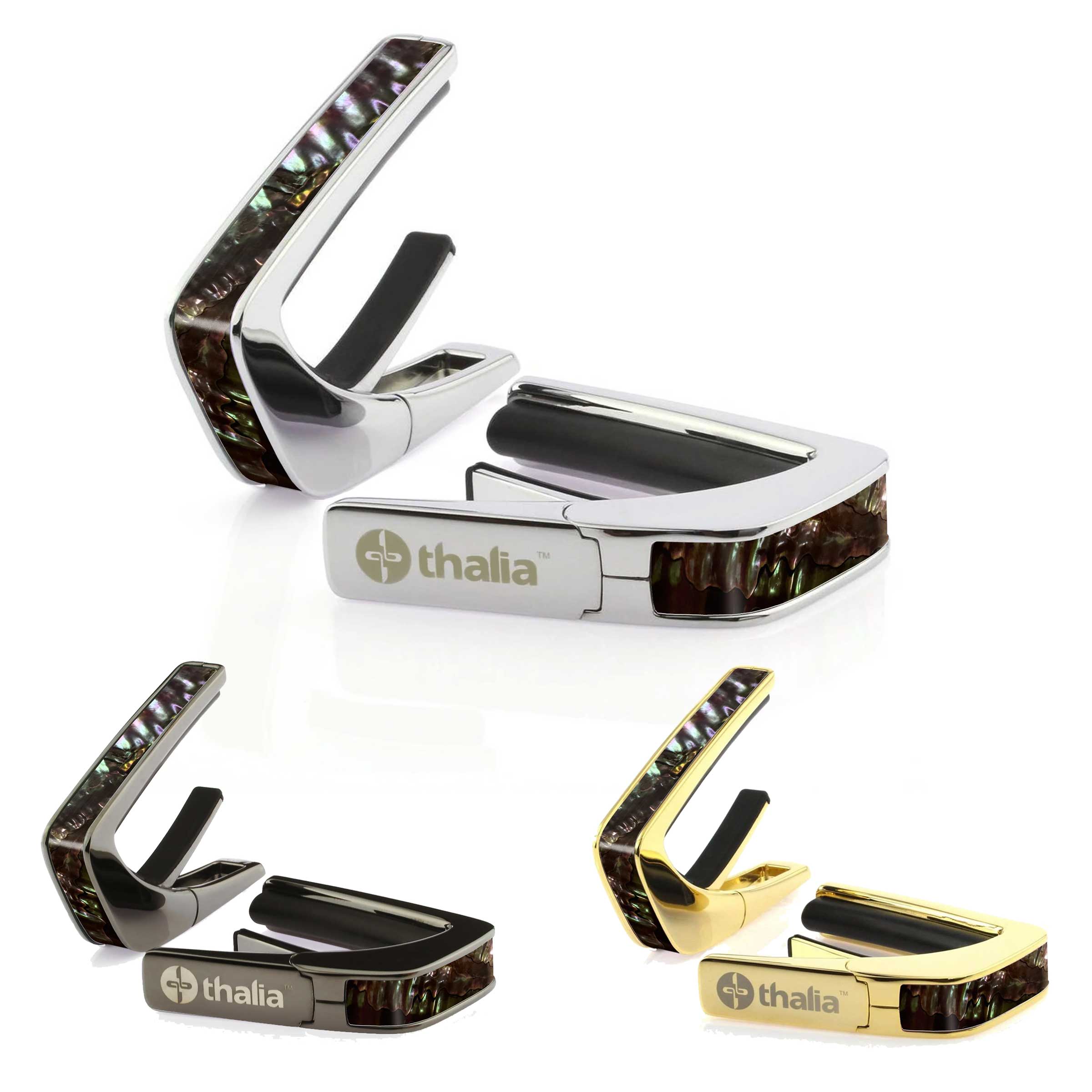 Thalia Capos Aurora Abalone カポタスト Shellシリーズ…