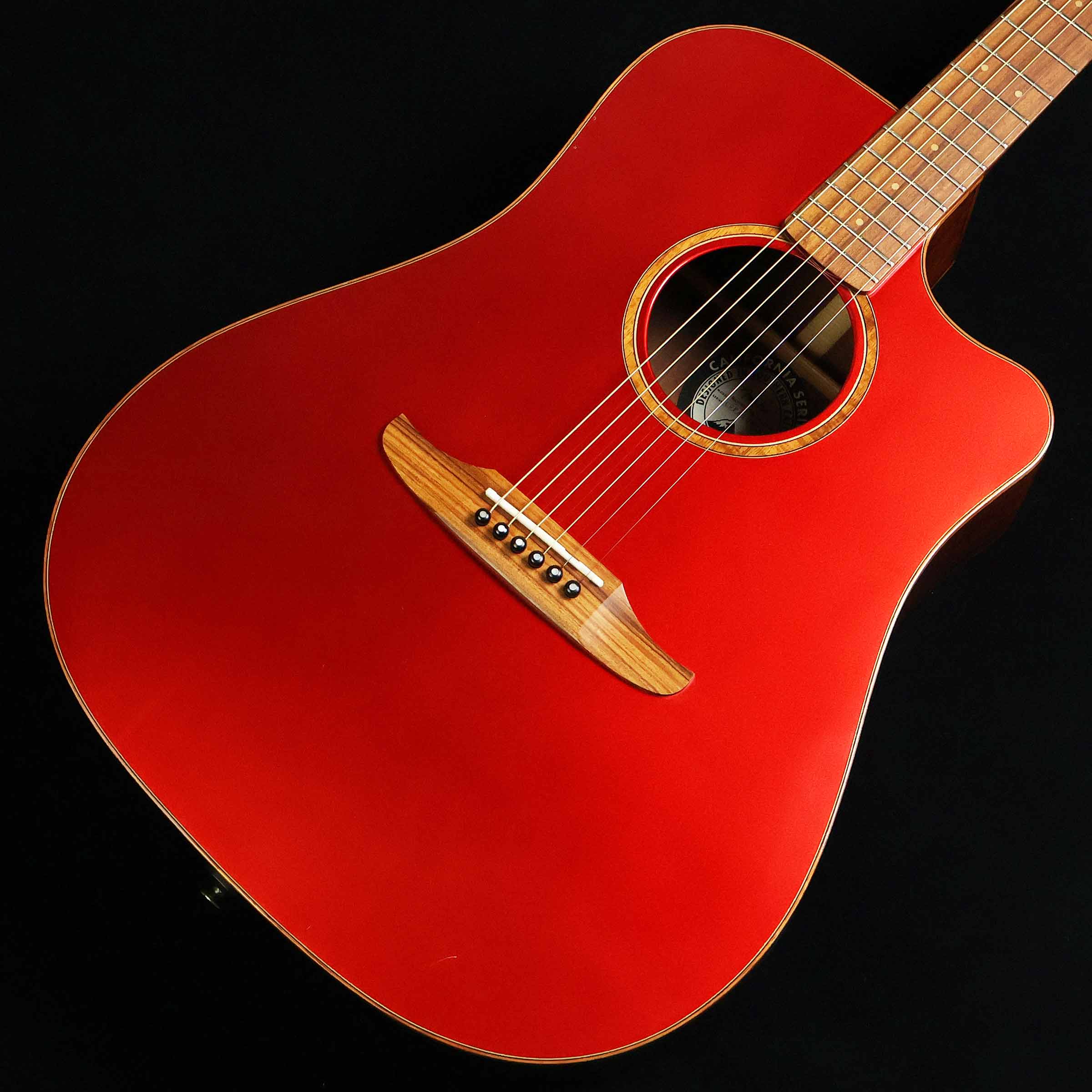 FENDER - Fender Redondo Classic Hot Rod Red Metallic アコースティックギター フェンダー 【中古】