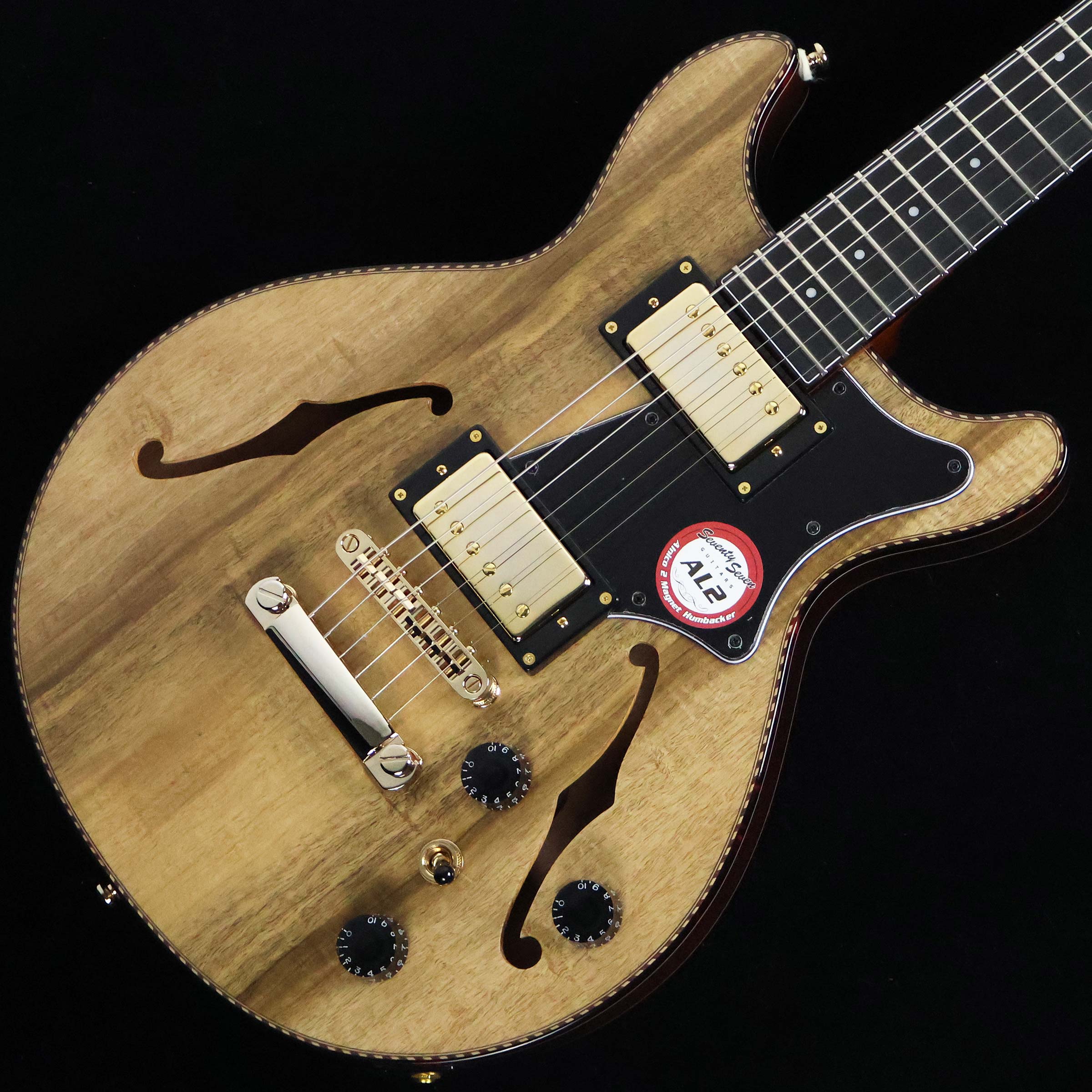 【15日はエントリーでさらにP5倍】 Seventy Seven ALBATROSS-JAZZ-JT FMY 【セミアコ】 セブンティセブン 2025年製【中古】