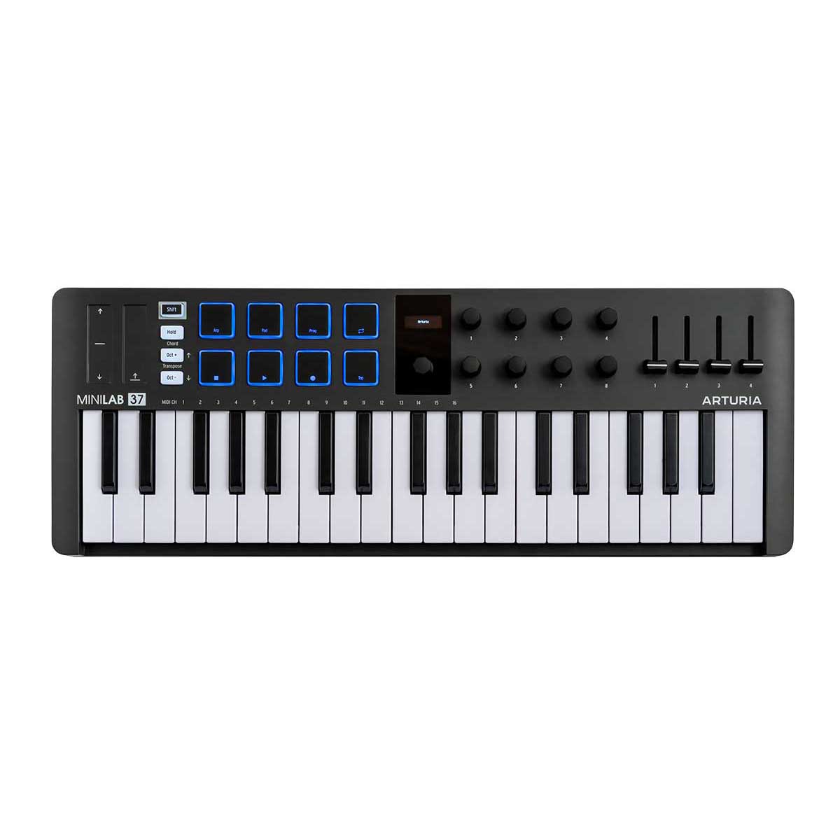 ARTURIA MINILAB 37 (ブラック) 37鍵盤 MIDIキーボードコントローラー アートリア