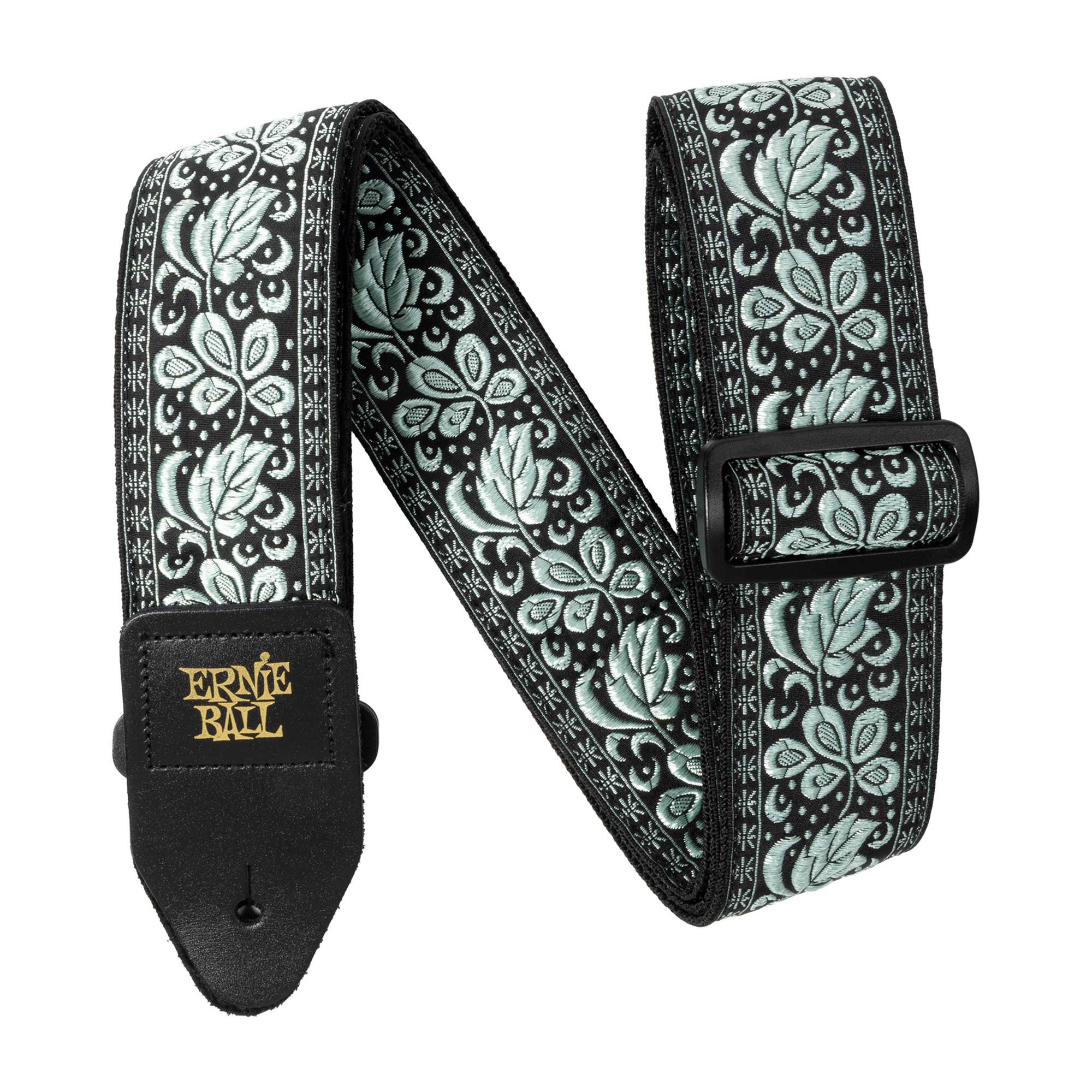 Classic Jacquard Guitar/Bass Strap【特徴】人気のジャカードストラップシリーズから、新パターンが5種類登場しました。耐久性と快適さを兼ね備えたポリプロピレン ウェビングに、マシンステッチ仕上げのレザーエンドを採用。エクストラロングまで調整可能な設計で、あらゆる用途に対応します。製品外寸:長さ約104cm~183cm 幅約5cm/質量 約130gJANコード：749699130390