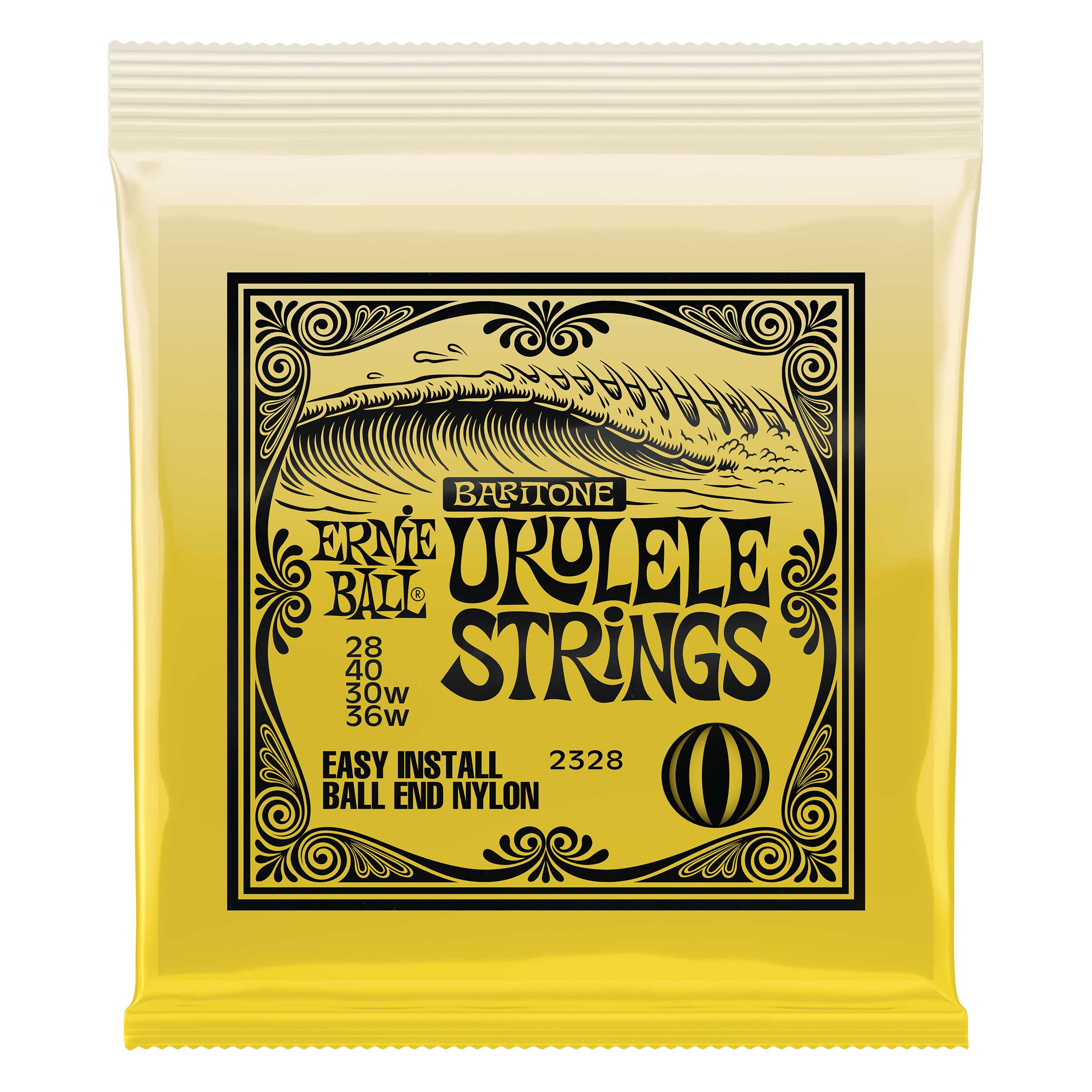 ERNiE BALL PO2328 BARITONE UKULELE ウクレレ弦　バリトンウクレレ用　ナイロン ボールエンド弦 アーニーボール