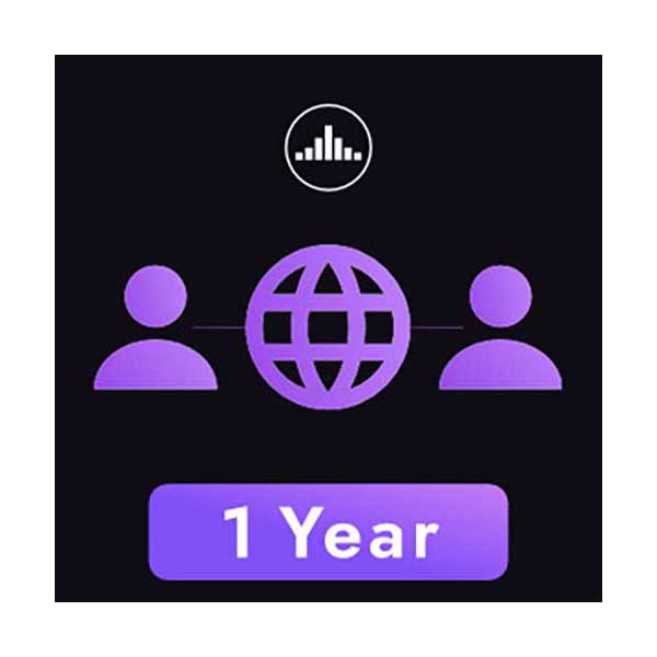 『Virtual Collaboration Add-on』は、SoundBridgeのバーチャルコラボレーション機能（公式サーバー）を利用するためのアドオンです。【特徴】有料版『SoundBridge』をお使いの方・ホストとしてセッションを立ち上げる場合：本アドオンが必要です。・※ご自身でLinux + CoTURNサーバーを構築してホストできる場合は、本アドオンを購入しなくても機能をご利用いただけます。（サーバーのホスティング方法については当社のサポート対象外となりますので、ご了承ください）・ゲストとしてセッションに参加する場合：本アドオンは不要です。無料版『SoundBridge Free』をお使いの方セッションをホストする場合も、ゲストとして参加する場合も、必ず本アドオンが必要です。（※無料版ではご自身でのサーバー構築はできません）本アドオンは、1カ月もしくは1年ごとにライセンスをご購入いただくものです。サブスクリプションのように、自動で契約が更新されるものではありません。【詳細情報】※お使いのインターネット環境によっては、リモートセッションに遅延が発生する・サーバーとの接続が不安定になるなど、本機能を満足にご利用いただけない場合がございます。この場合、原則として返金は不可となりますので、ご注意ください。JANコード：4511820207549