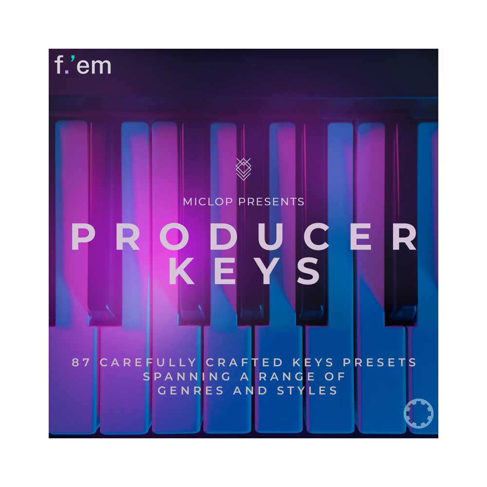 Tracktion Producer Keys Expansion Pack (for F.'em) F.'em用サウンドパック サウンド拡張音源 トラクション [メール納品 代引き不可]