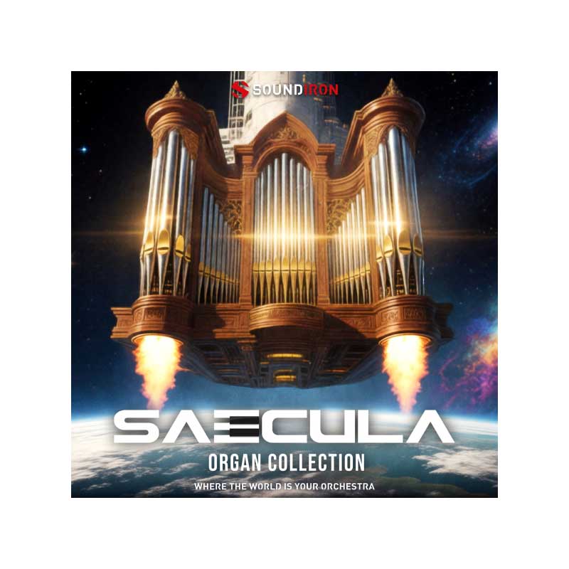 SOUNDIRON Saecula Organ Collection ソフト音源 鍵盤楽器 パイプオルガン サウンドアイアン 