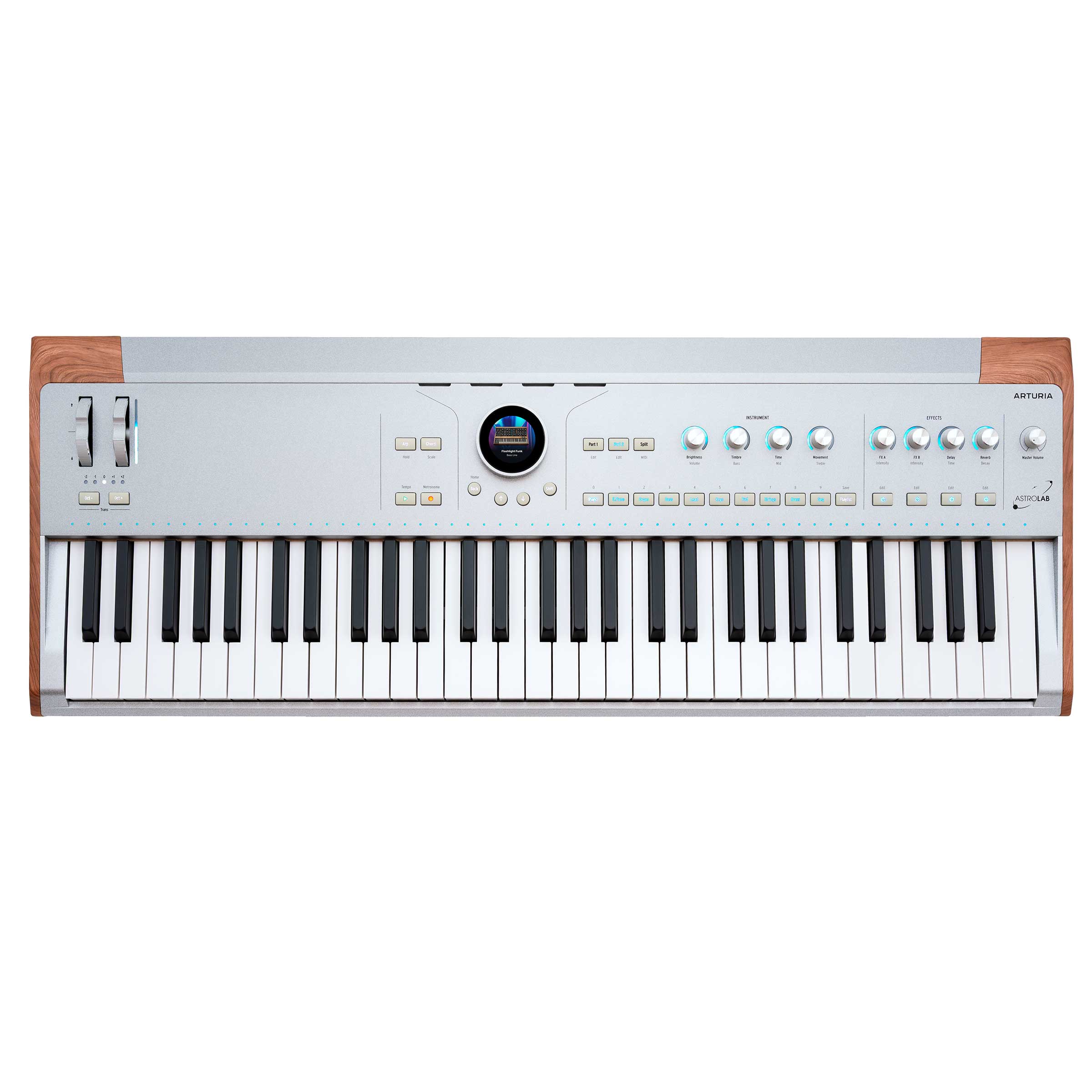 [数量限定] ARTURIA ASTROLAB 61 (silver) 61鍵盤 シンセサイザー ステージキーボード アートリア