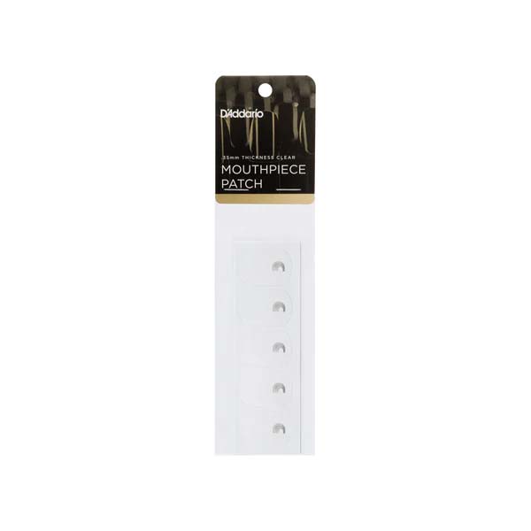 D'Addario WOODWINDS Mouthpiece Patches Clear マウスピースパッチ クリア 0.35mm 5枚入り ダダリオウッドウインズ RMP01C