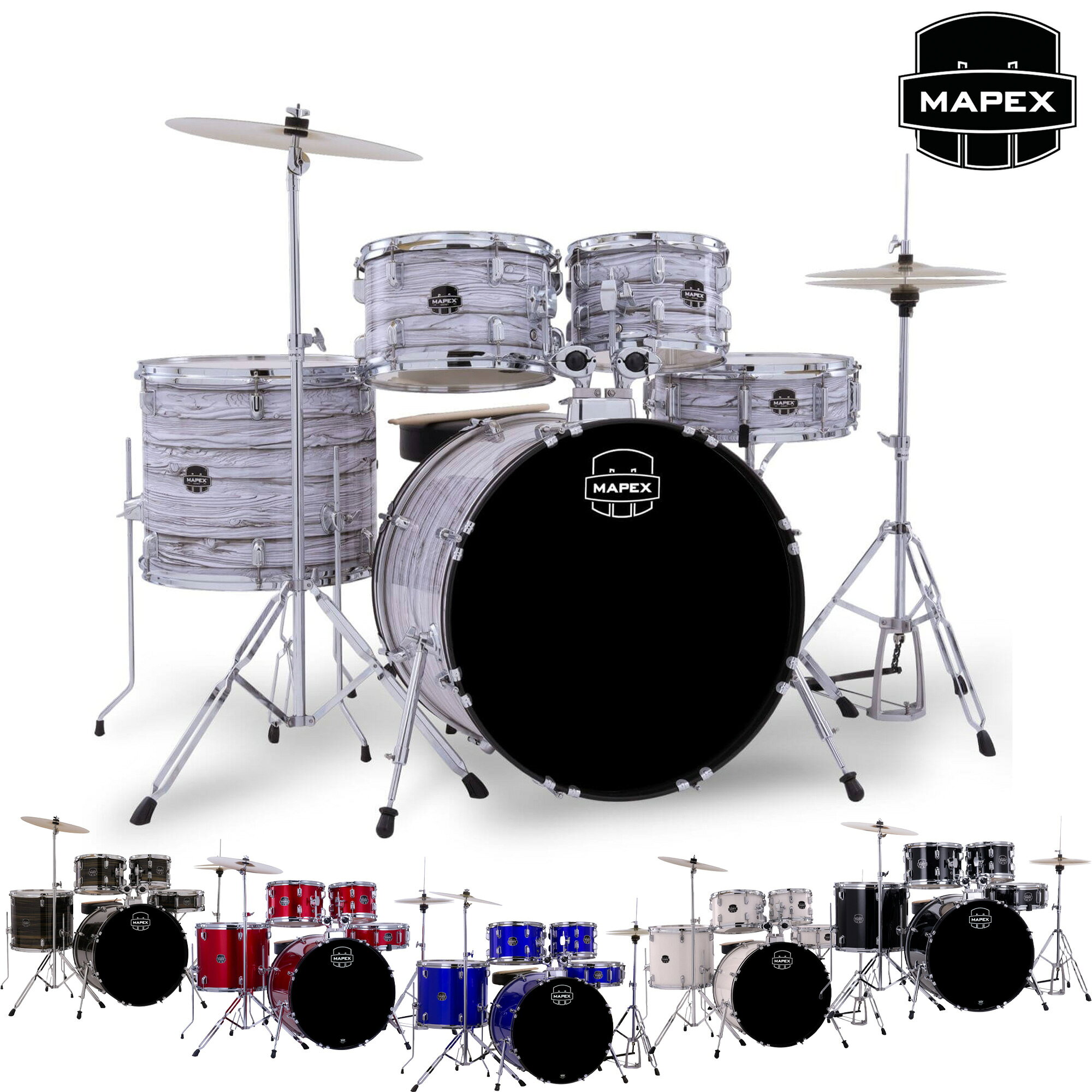MAPEX COMET SET DRUM KIT アコースティックドラムセット CM5294FTC メイペックス