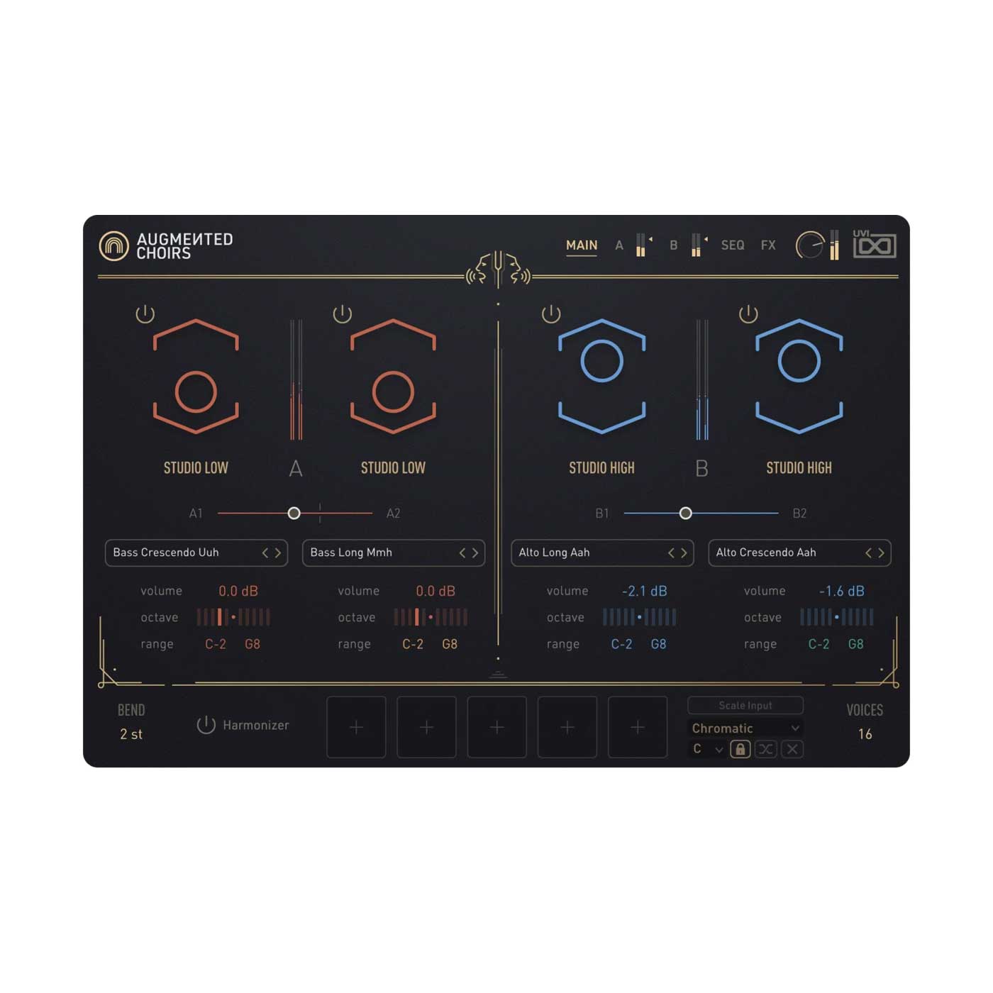 UVI Augmented Choirs ソフト音源 クワイヤ音源 [メール納品 代引き不可]