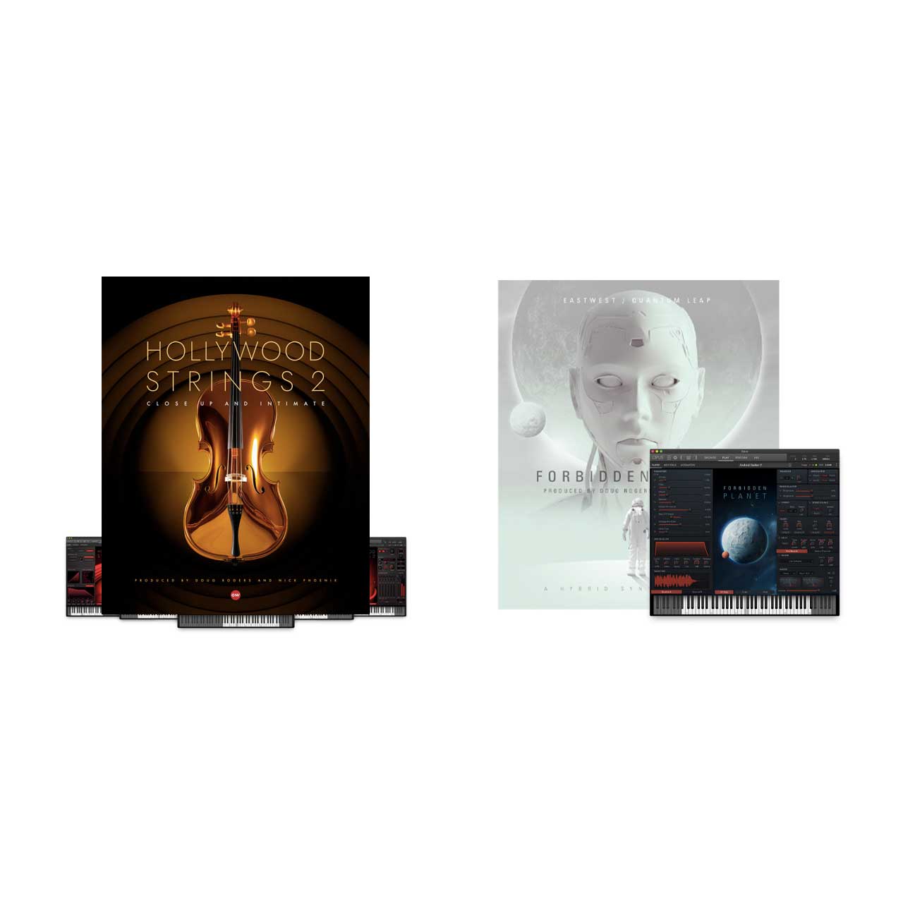 EASTWEST Hollywood Strings 2 + Forbidden Planet Bundle イーストウエスト [メール納品 代引き不可]