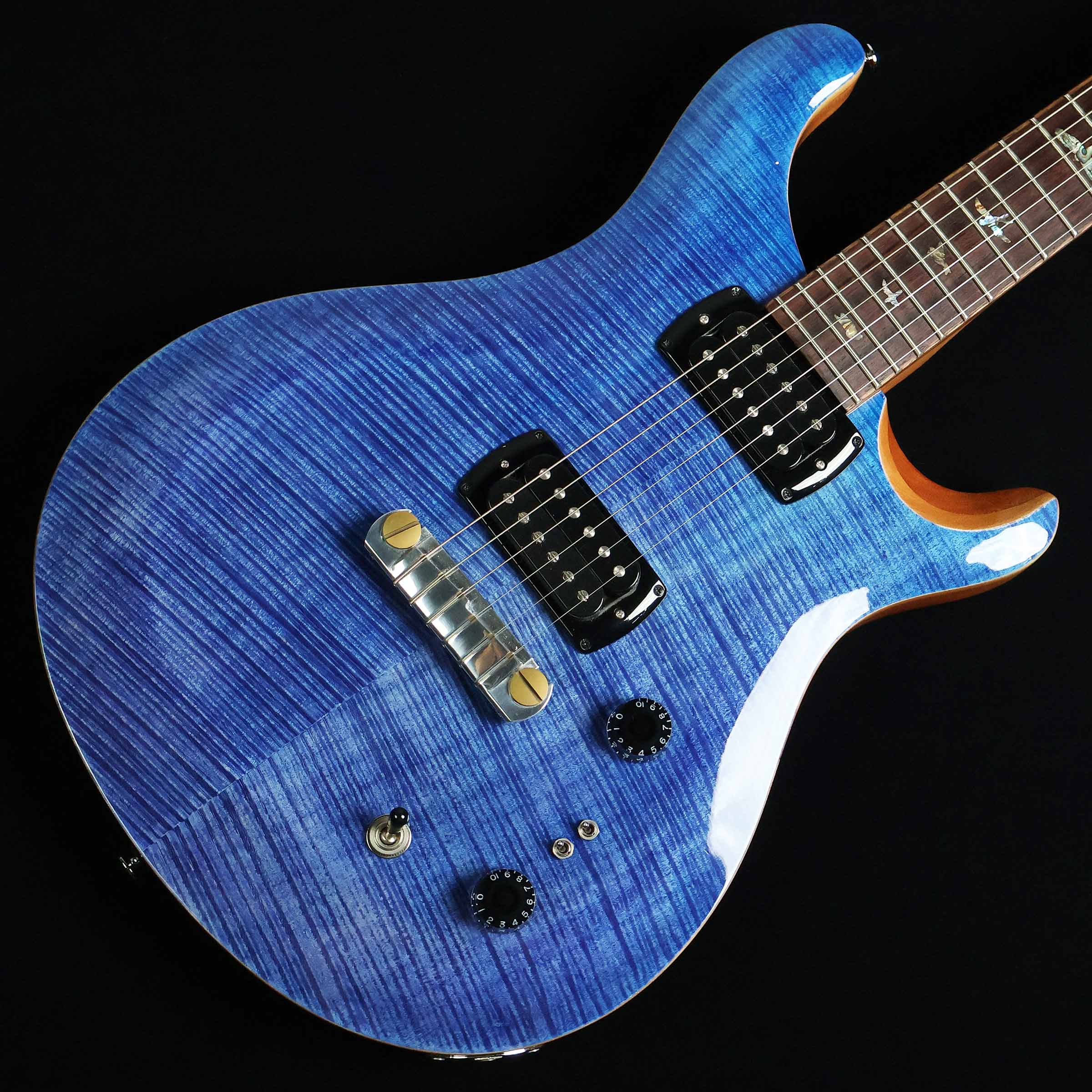 ☆02-3072】□中古□PRS SE Custom エレキギター ソフトケース付き