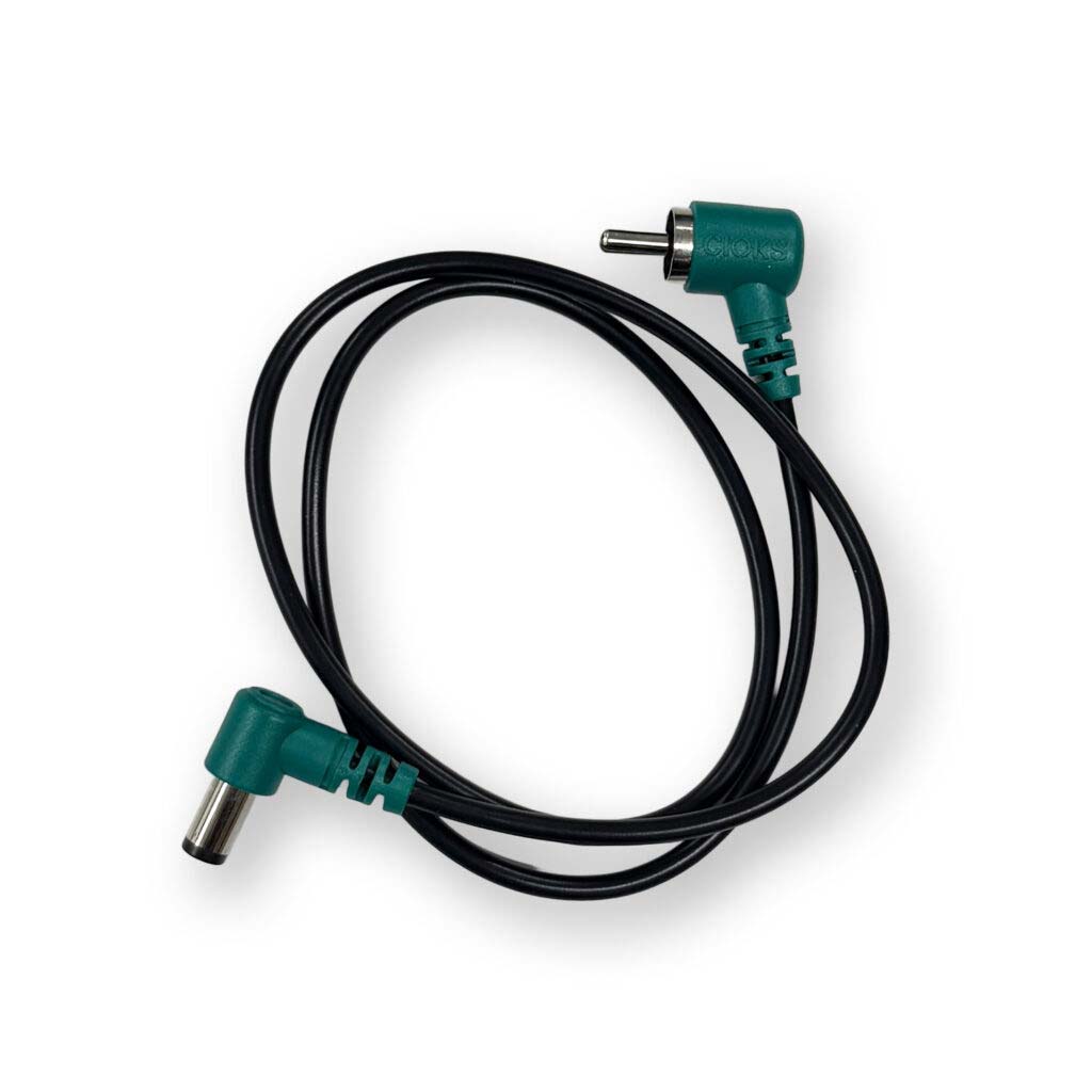 CIOKS Flex Cable Eventide 50cm DC 4050 green ケーブル L型DCプラグ チョークス