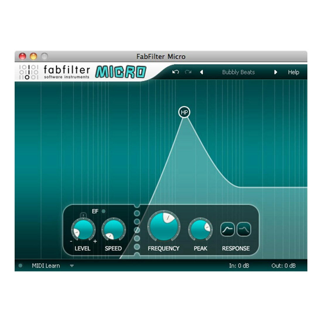 fabfilter Micro プラグインソフトウェア ファブフィルター 