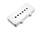 ALLPARTS PC-6400-025 White ピックアップカバー 2個 ジャズマスター用 Pickup covers for Jazzmaster 8231 【オールパーツ】