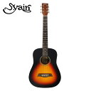 S.Yairi YM-02/VS (Vintage Sunburst) ミニギター アコースティックギター ヴィンテージサンバースト ソフトケース付属 Sヤイリ Compact-Acoustic シリーズ