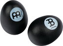 MEINL ES2-BK Black プラスチックエッグシェーカー 2個1セット マイネル