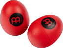 MEINL ES2-R Red プラスチックエッグシェーカー 2個1セット マイネル