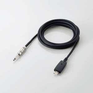 ELECOM DH-SHU30BK オーディオインターフェイス搭載シールドUSBケーブル 3m 【エレコム】格安セール