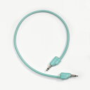 Tiptop Audio Stackable Cable Cyan 40cm 3.5mm パッチケーブル シンセサイザー用 ティップトップオーディオ