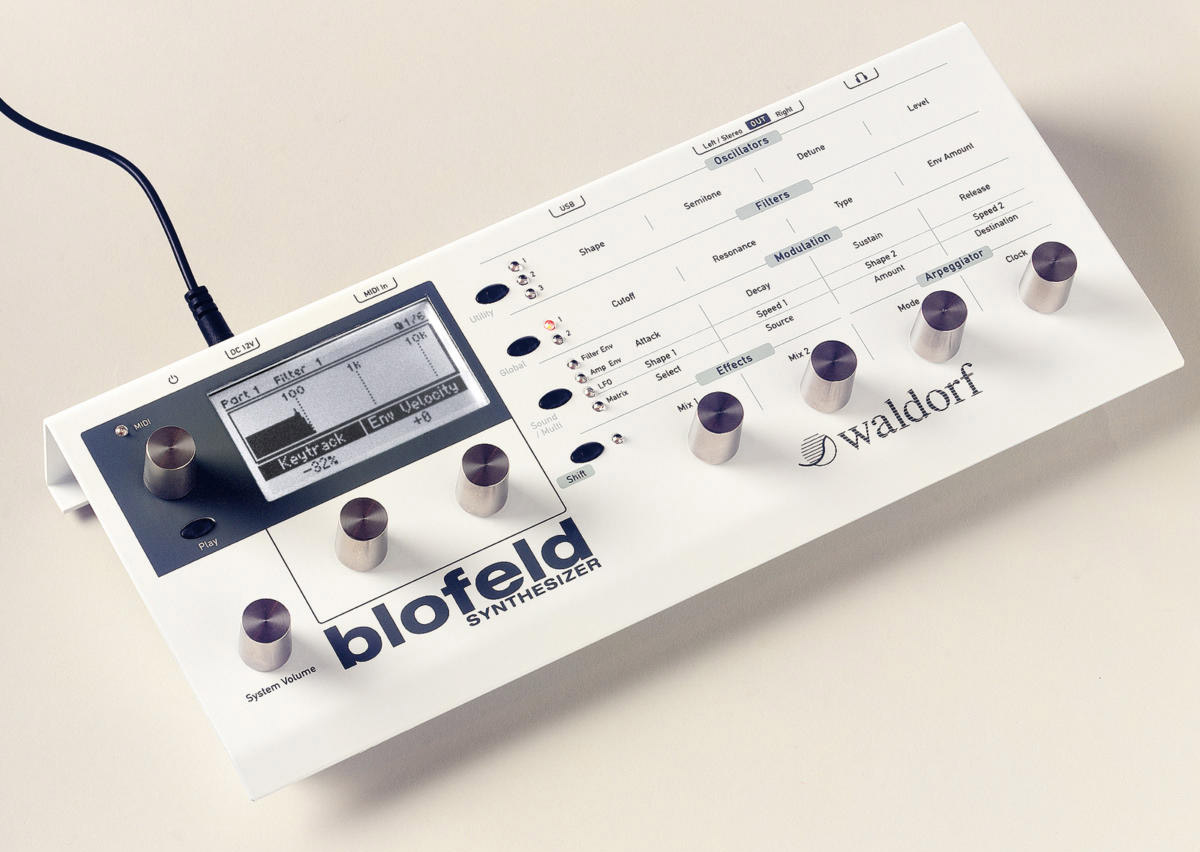 Waldorf Blofeld Desktop White ǥȥåס󥻥 ⥸塼 ɥ