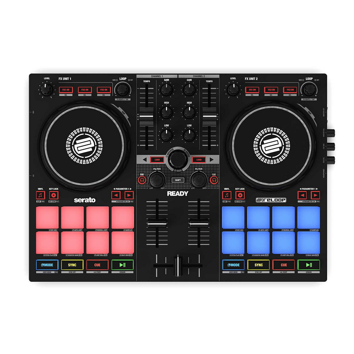 Reloop READY serato DJ Lite付属 djay対応 持ち運びに便利！ リループ