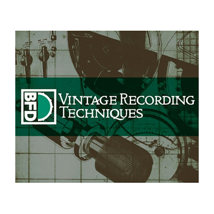 [数量限定] BFD VintageRecordingTechniques [BFD3 Expansion Pack]