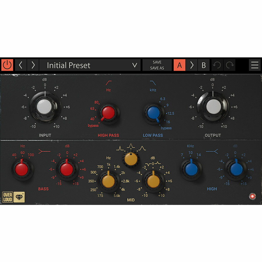 OVERLOUD EQ495 オーバーラウド [メール納品 代引き不可]