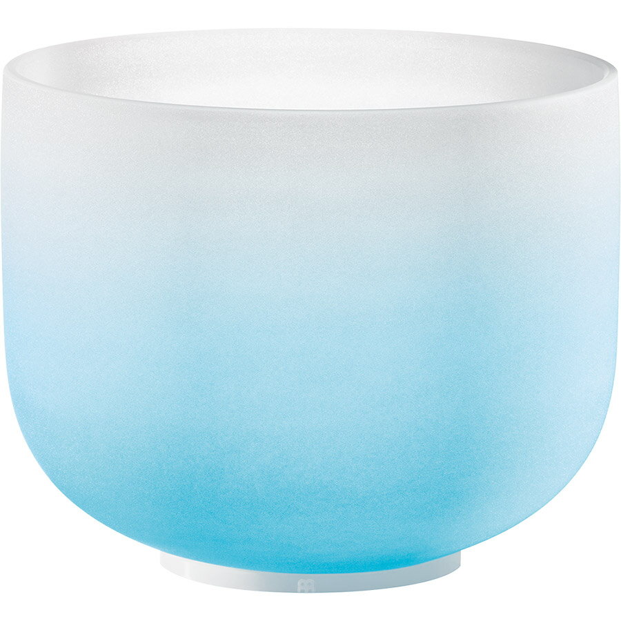 MEINL Sonic Energy COLOR FROSTED Crystal Singing Bowl [Throat Chakra G...