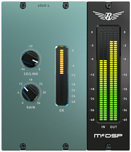 McDSP 4040 Retro Limiter HD v7 [メール納品 代引き不可]