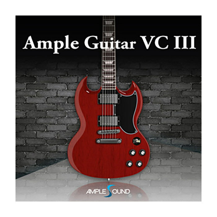 簡単操作で61年型Gibson SG を奏でる、エレキギター専用音源【特徴】『AMPLE GUITAR VC III』は、お使いのコンピュータでGibson SG 61年型を思うがままに演奏する、70年代〜80年代のロックンロールにぴったりのギター音源です。各弦0フレット〜22フレットから、2種類のピックアップ・サウンドを丹念にサンプリング。・アンプを通していないクリーントーン・24bit／44.1khzサンプリング・フレットごとにベロシティレイヤーとラウンドロビンのサンプル数を調整して、ライブラリ容量を最適化・キースイッチによるアーティキュレーション切り替え・フレットノイズなど、演奏にリアリティを生む各種サウンドを収録・入力ノートはそのままに演奏音をトランスポーズする“Capo“機能・最適なフレット／ポジションを自動で選択する“Capo Logic“機能・弦ごとのダウンチューニングを設定する“Alternate Tuner“【】・ハイポジションで演奏されるフレーズ中で、優先して開放弦を使用する“OPEN STRING FIRST“機能・擬似的に2本のギターを重ねた状態を再現するダブリング・エフェクト・スタンドアロン起動時、コンピュータのキーボードをバーチャルキーボードとしてMIDI 入力可能。・アタックタイムや、指やピックが弦に当たって弾かれ発音するまでの間に発生するスタートタイムの調整機能・GPUアクセラレーションを使用した新しいUIデザイン。JANコード：4511820118340
