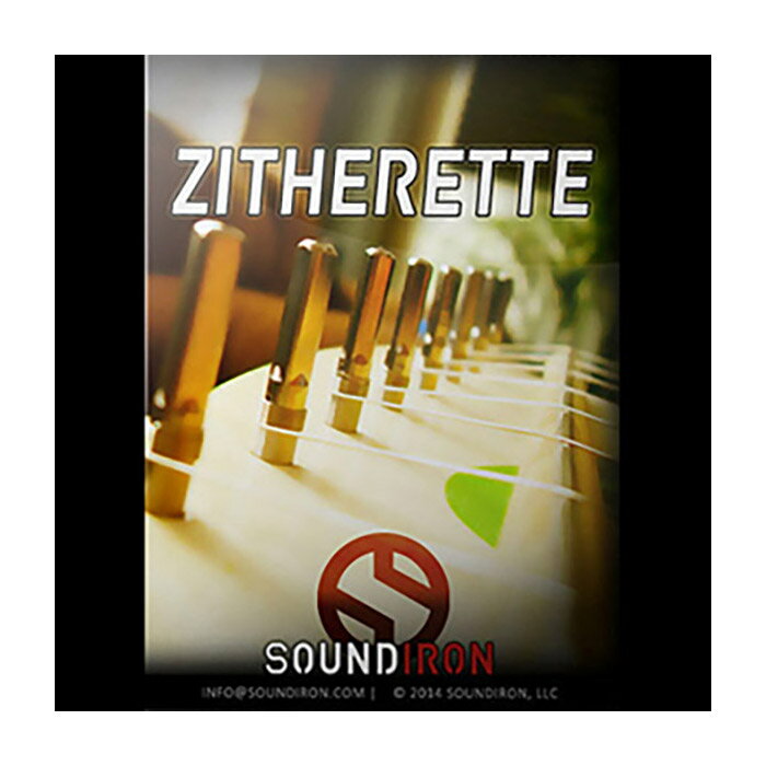 [特価 2025/11/29迄] SOUNDIRON ZITHERETTE サウンドアイアン [メール納品 代引き不可]