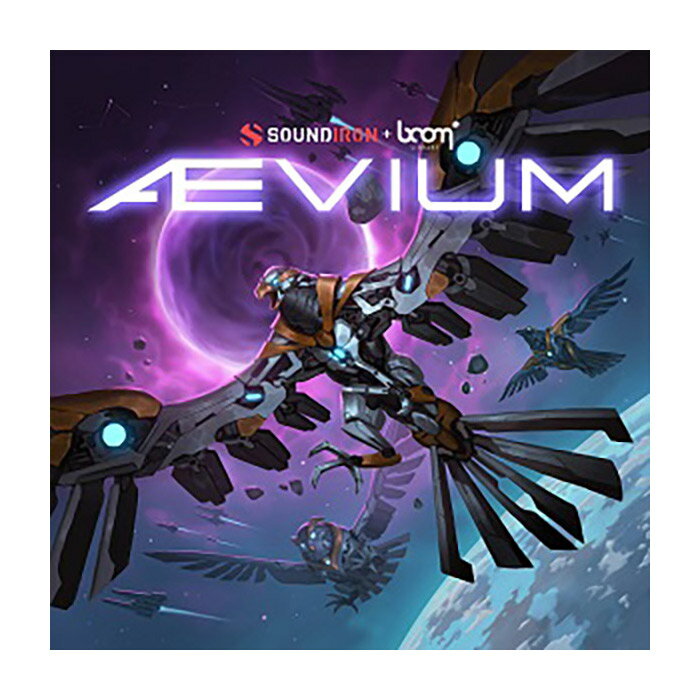 強力なリードシンセ／パッドを収録したユニークなコレクション【特徴】『AEVEIUM』は、 BOOM Libraryと共同で開発された、激しいリードシンセサイザーとアトモスフィアパッドのコレクションです。本製品はBOOM LibraryのBirds Of Prey（フクロウ／ワシ／カラス／タカ／ハヤブサ／ハゲワシ／ハヤブサのエッセンスを収録したポストプロダクション用の総合サウンドエフェクトライブラリ）の中より厳選したサウンドを、ワープ／ストレッチ／モジュレーション／グリッチ／オーバードライブなどを施し、サンプルベースの素晴らしいバーチャル音源に仕立て上げました。さらに、クラシックでパンチの効いたリード・パッチ、暖かいファジー・パッド、ダーク・ドローン、泡立つアトモスフェリック、別世界のテクスチャーなどを収録しているので、より貴方のクリエイティブな可能性を広げてくれるでしょう。【】※本製品には、KONTAKT（Ver5.8以降／KONTAKT PLAYER非対応）にて読み込み可能なプリセットを収録しています。・1種類のマスター「.nki」インストゥルメント・20種類以上のサンプルシンセ・サスティーン／スタッカート／ベース／リード／エフェクト・400種類以上のファクトリー・プリセット・XYパッドミキサーとランダマイズ機能を備えた4層のモーフィングエンジン・1、810種類の24 bit / 48 kHz PCM形式非圧縮 wavサンプル・11.2GB・ランダマイズプリセットジェネレータ搭載のカスタムプリセットのインポート／エクスポート機能・LFO／フィルター／グライド／アルペジエーターを備えた柔軟で直感的なマルチレイヤー・ユーザー・インターフェイス・コントロール・カスタムルーム／ホール／チャンバー／FXなどのコンボリューション・リバーブを備えたフルFXラックJANコード：4511820121357