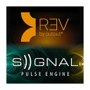 リバース音源「REV」と次世代シンセ「SIGNAL」のバンドル版！【特徴】『REV + SIGNAL BUNDLE』は、逆再生音が強烈な個性を放つリバースサウンド音源『REV』と、“パルス・エンジン“搭載の次世代劇伴シンセ『SIGNAL』のバンドル製品です。JANコード：4511820113932