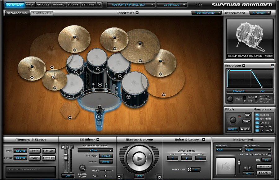 [特価 2025/12/29迄] TOONTRACK SDX - CUSTOM & VINTAGE SDX拡張音源 トゥーントラック [メール納品 代引き不可]