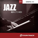 TOONTRACK KEYS MIDI - JAZZ トゥーントラック [メール納品 代引き不可]