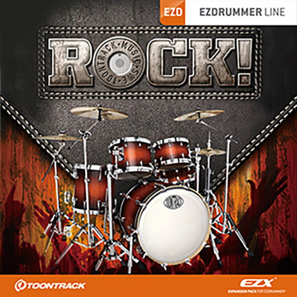 TOONTRACK EZX - ROCK! トゥーントラック [メール納品 代引き不可]