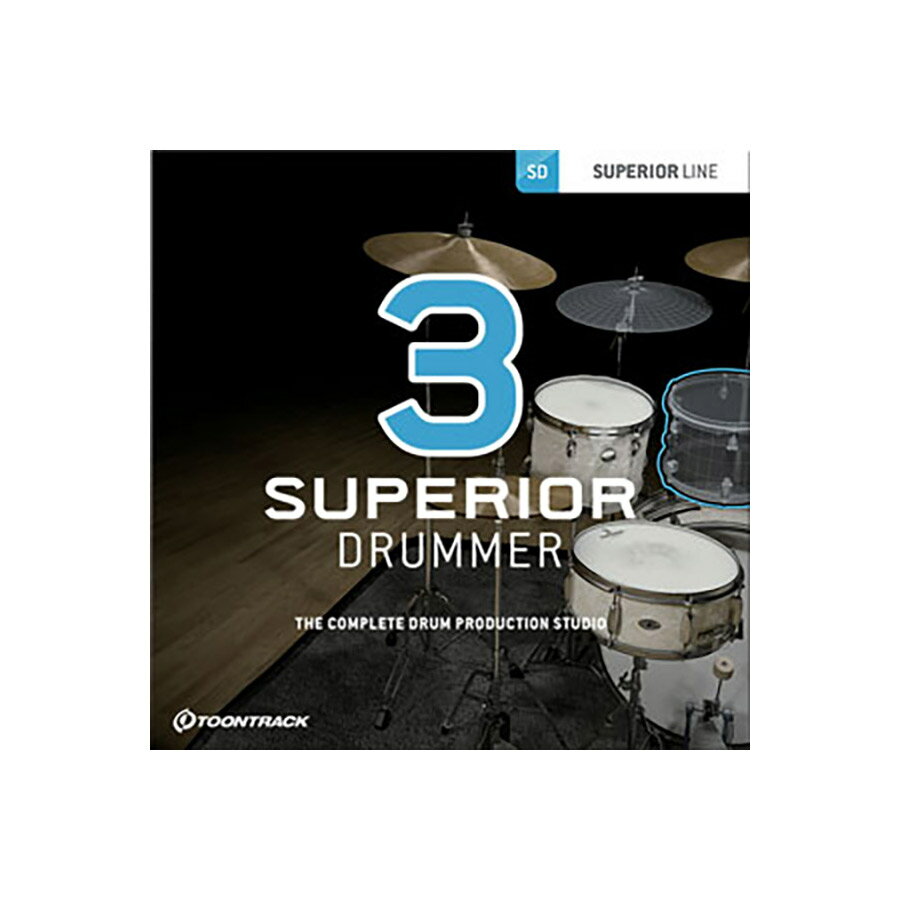 TOONTRACK SUPERIOR DRUMMER 3 トゥーントラック [メール納品 代引き不可]