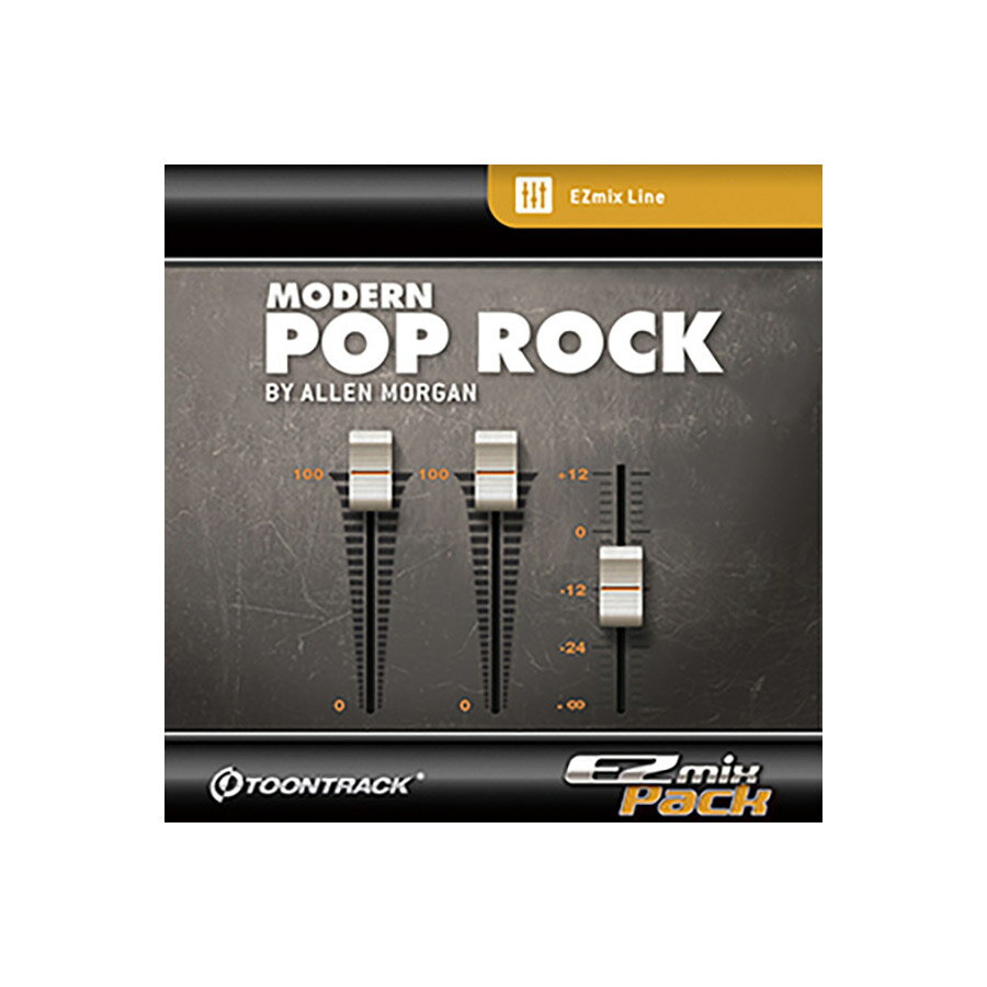 TOONTRACK EZMIX PACK - MODERN POP/ROCK トゥーントラック [メール納品 代引き不可]